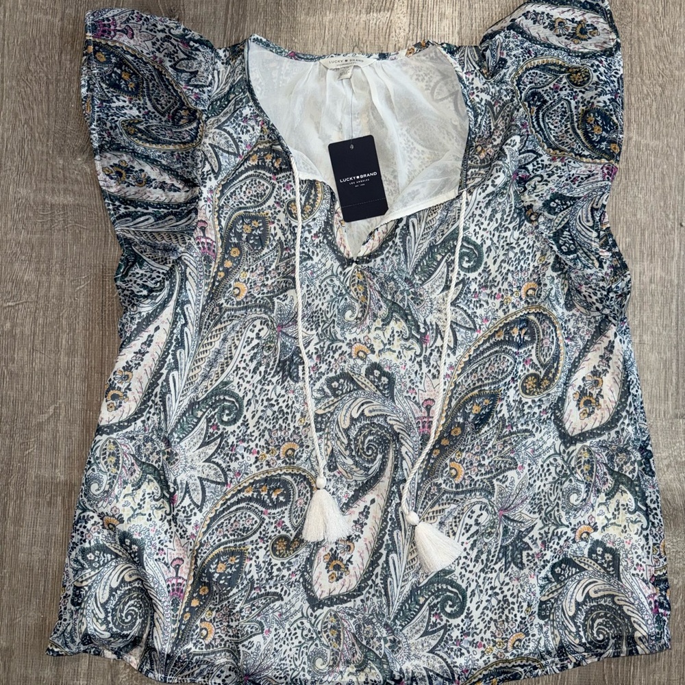 Lucky brand blouse